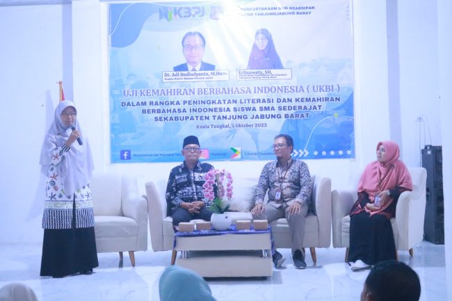 Uji Kemahiran Berbahasa Indonesia (UKBI) bagi Siswa SMA Sederajat Se-Kabupaten Tanjung Jabung Barat